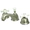Kingston Brass KS3968PX 8" Widespread Bathroom Faucet, Brushed Nickel KS3968PX - alternate 1